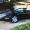 1990 CORVETTE CONVERTIBLE BLACK (ZZ4 GM 350HP AUTOMATIC 4speed