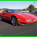 1990 Corvette ZR-1 Great Looking Legend in Red Over Red, Low Mileage