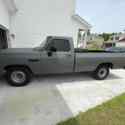 1990 Dodge D250 Pickup Grey RWD Manual D200