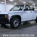 1990 Dodge Dakota Sport Convertible White Pickup Truck 3.9L V6 108236 Miles