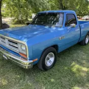 1990 Dodge Ram 1500 Blue D150