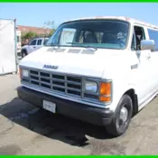 1990 Dodge Ram Van B250 5.2 L V8 NO RESERVE