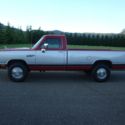 1990 Dodge Ram W-250 4X4 Reg Cab 64k Miles ALL ORIGINAL NICE !!!