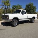 1990 Dodge Ram W250 Cummins diesel 4x4 5 speed Manual