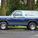 1990 DODGE RAMCHARGER 4X4 FULL SIZE SUV 5.2&#039;L V8 ONLY 44,099 ORIGINAL MILES!!!
