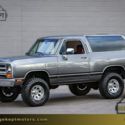 1990 Dodge Ramcharger AW-150 Gray SUV 5.9L V8 170986 Miles