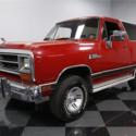 1990 Dodge Ramcharger LE 175,000 Miles Red SUV 360 4x4 Automatic