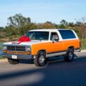 1990 Dodge Ramcharger Restored V8 Auto Orange and White