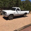 1990 Dodge W250 Cummins 12 Valve Diesel Low Mileage No Rust 1991 1992 1993