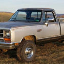 1990 Dodge W250 Power Ram Cummins Diesel 4x4 Kingpin 136000 miles