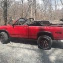 1990 Doge Dakota convertible 4X4 Truck Manual - Rare
