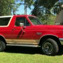 1990 Eddie Bauer Ford Bronco 4x4 with 5.8 and 88k miles