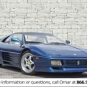 1990 Ferrari 348  28,253 Miles  2D Coupe  Manual