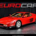 1990 FERRARI TESTAROSSA, 1 OWNER, ORIGINAL PAINT, FRESH 30K SERVICE