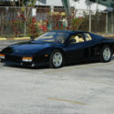 1990 FERRARI TESTAROSSA BLACK/CREME US MODEL 5 LUG WHEELS CLEAN CARFAX AUTOCHECK