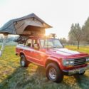 1990 FJ62 Land Cruiser Freeborn Red, OME suspension, ARB rack and Rooftop Tent!