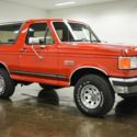 1990 Ford Bronco  60440 Miles RED SUV 351 Windsor