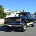 1990 Ford Bronco Black Eddie Bauer 110k miles 1991 1989 1988 1987 1992 1993 1994