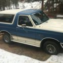 1990 Ford Bronco, Grandpa's truck, cared for, under 45,000 miles, 351