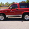 1990 Ford Bronco II ii XL Sport Utility 2-Door 2.9L 4x4 AOD w/pushbutton 4x4