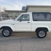 1990 Ford Bronco II SUV White XL