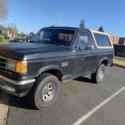 1990 Ford Bronco SUV Black 4WD Automatic U100
