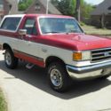 1990 Ford Bronco XLT 4x4  Full Size Classic Bronco