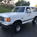 1990 Ford Bronco XLT 4x4 orginal westcoast truck