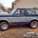1990 Ford Bronco XLT 5.8 Snow Plow Truck