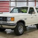 1990 Ford Bronco XLT 66485 Miles Off White SUV 5.8L V8 4-Speed Automatic