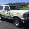 1990 Ford Bronco XLT Low Original Miles Above Average Condition