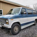 1990 Ford E-250 Econoline Club Wagon Van Blue RWD Automatic E250