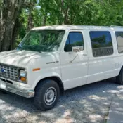 1990 Ford Econoline E150 Conversion Van 351 W 5.8L Engine Low Miles Garaged F150