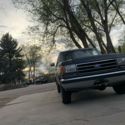 1990 Ford F-150 Pickup Blue 4WD Automatic XLT Lariat