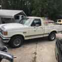 1990 Ford F-150 Pickup White RWD Automatic
