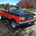 1990 Ford F-150 XLT Lariat Standard Cab Pickup 2-Door 5.8L
