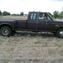 1990 FORD F-350 2 DR. EXTENDED CAB DUALLY LARIAT XLT