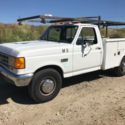 1990 Ford F-350 Utility Service Body 7.5L Gas engine w/ Tommy Lift Gate