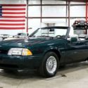 1990 Ford Mustang  147719 Miles Green Convertible 5.0 Liter V8 Automatic