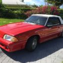 1990 Ford Mustang 5.0GT convertible.