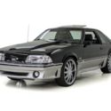 1990 Ford Mustang GT  40202 Miles Black / Silver Coupe 5.0 Liter 3-Spd Manual