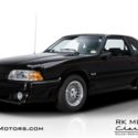 1990 Ford Mustang GT Black Hatchback 5.0 Liter V8 4 Speed Automatic