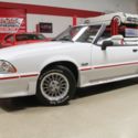 1990 Ford Mustang GT Convertible 63057 Miles Oxford White