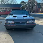 1990 Ford Mustang Hatchback Grey LX foxbody