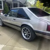 1990 Ford Mustang Hatchback Grey LX
