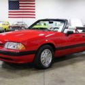 1990 Ford Mustang LX 5.0 Convertible 7027 Miles Red Convertible 5.0 Liter V8 Aut