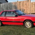 1990 Ford Mustang LX Coupe/Notchback 14k Original Mile Black Interior 5spd, AC