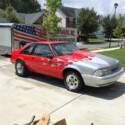 1990 FORD MUSTANG ROLLING CHASSIS DRAG CAR