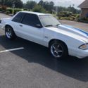 1990 Ford Mustang Sedan White RWD Manual LX 5.0
