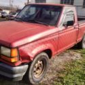 1990 FORD RANGER 2WD 63,081 NON-ACTUAL MILES CLEAN TITLE NO KEY HAS BATTERY